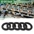 Set of 5 Oil Seal Rotary Shaft Seal NBR Rubber 30x47x7mm