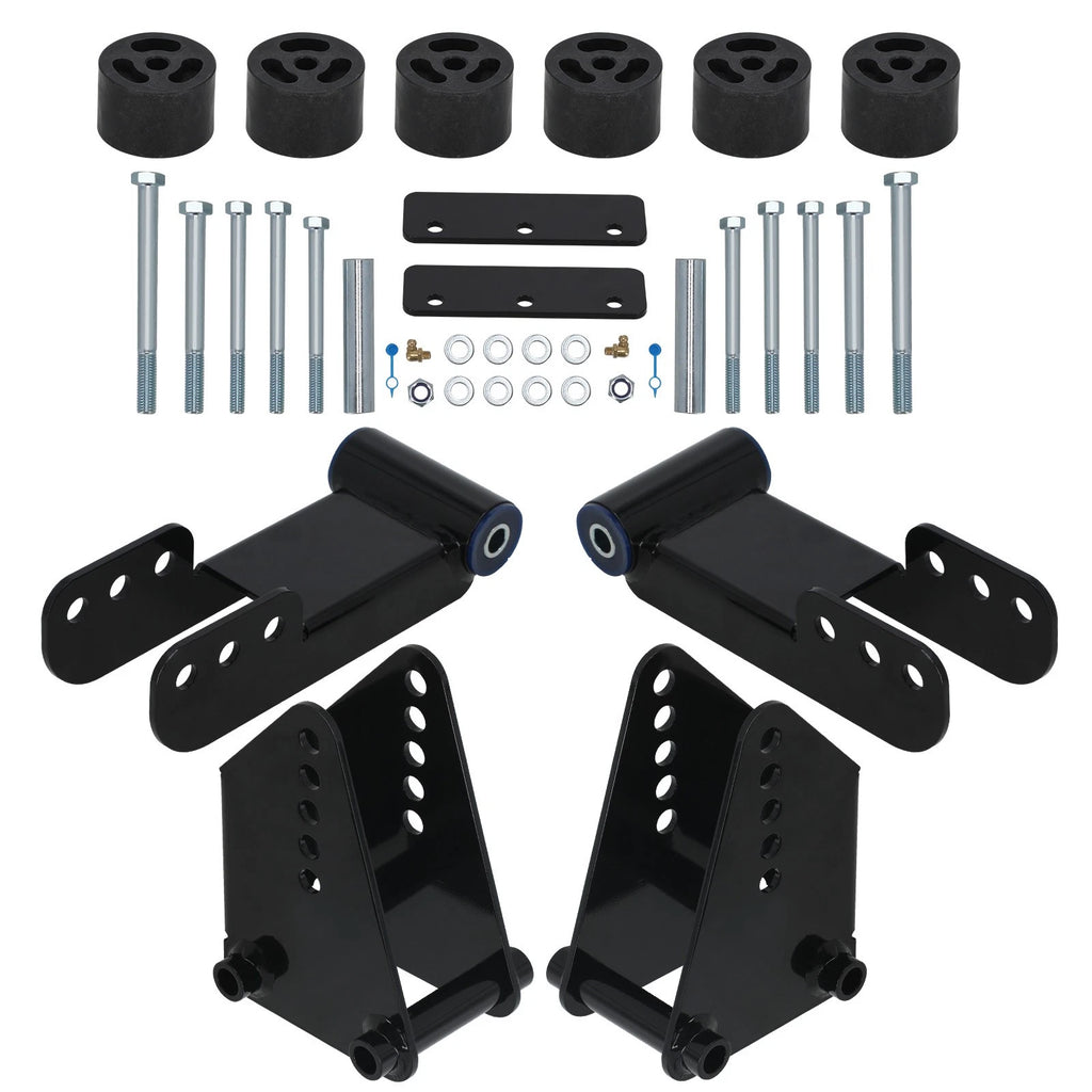 2" Front 2-5" Rear Body Lift Kit for Chevy Astro GMC Safari AWD (1996–2005)