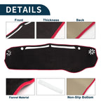 Set of 1 Dashboard Dash Cover Mat for Mazda Flair Crossover 