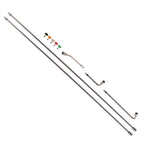 120" Pressure Washer Extension Wand for (Stainless Steel)