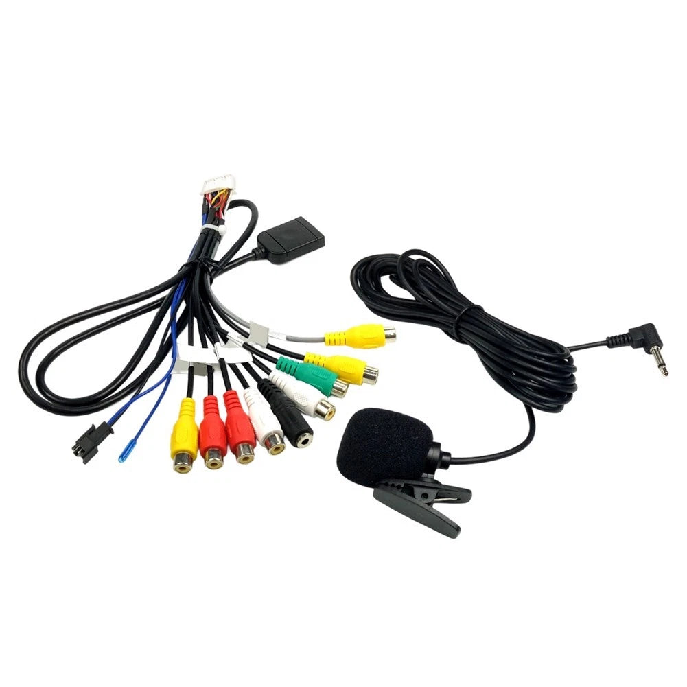 4G SIM Card Slot Adapter for Car Radio and Navigation with Microphone