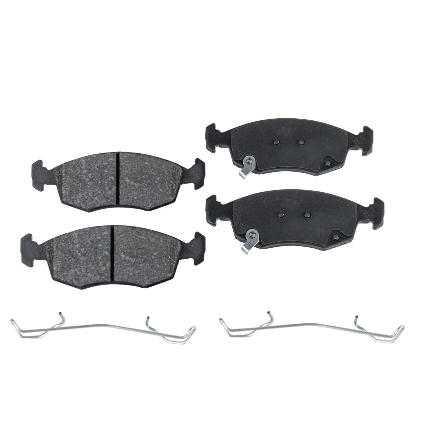 Set of 4 NAO Brake Pads for Fiat 500 (2012–2018)