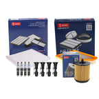 Denso Tune Up Kit 4 Iridium Spark Plugs & Boots for Equinox Terrain (2010–2017)