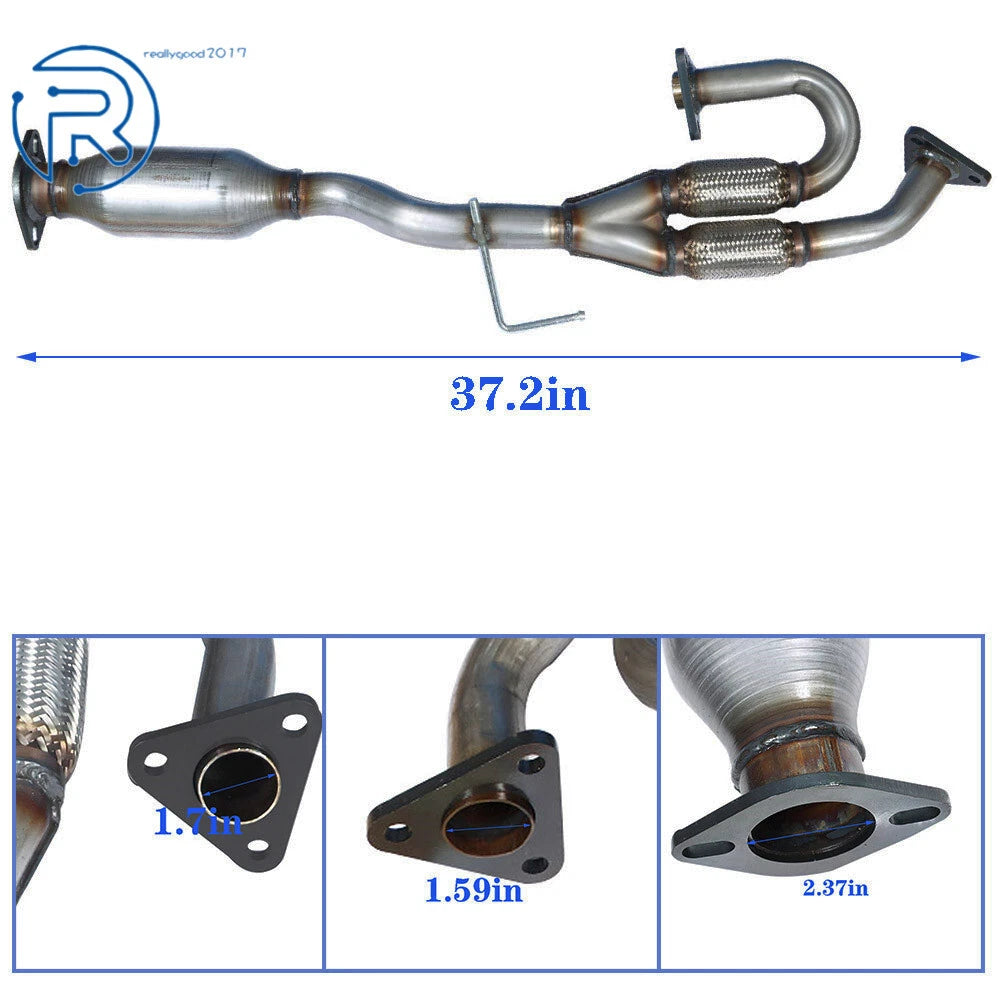Flex Y-Pipe Exhaust Catalytic Converter for Nissan Murano (2003-2007)