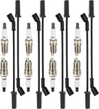 Iridium Spark Plug & Wire Set 41-962/9748HH for Chevy Silverado 1500 (1999)