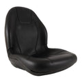 Compact Tractor Seat for Black Medium Back 3010-0058 (15" Height)