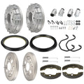 Front Brake Drum Hub Plate Shoes Kit for Honda Foreman TRX450FE/FM (2002–2004)