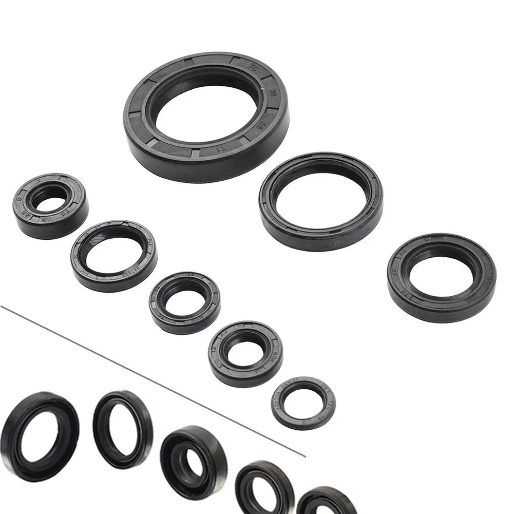 8 x Engine Oil Seal Kit for Honda CR250R CR500R (1988-2001)