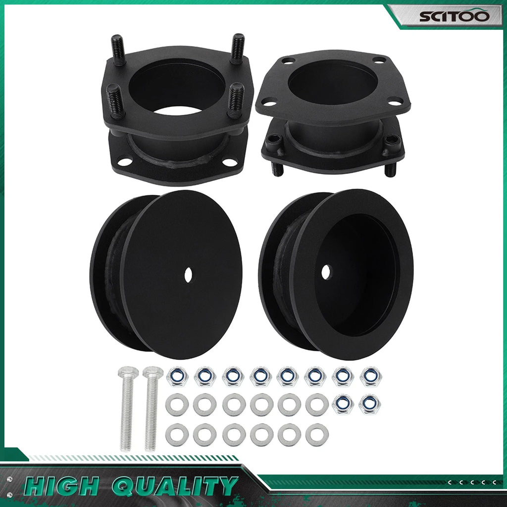 4X Lift 2.5" Front 2" Rear Steel Leveling Kit for Jeep Commander Grand Cherokee (2006–2010)