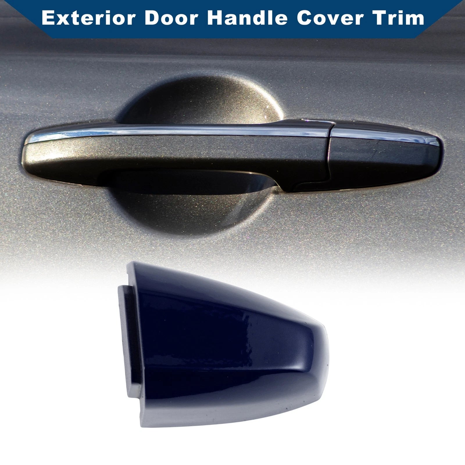 Exterior Door Handle Cover Trim for BMW X1 X2 X5 F15 X6 F16 (2014–2019) Deep Blue