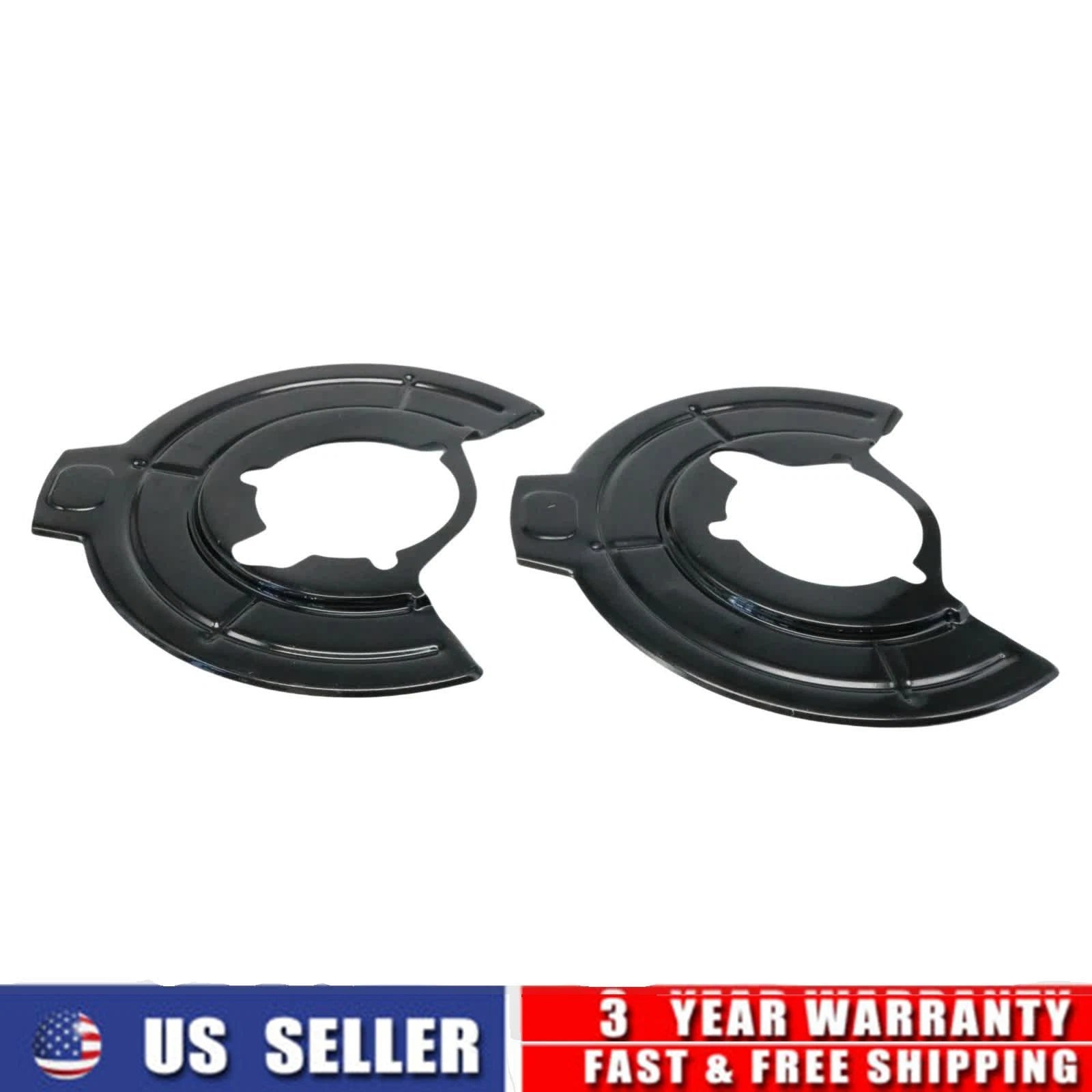 Front Disc Brake Splash Shields for Jeep Wrangler JK (2007–2018) 68043286AB 68043287AB