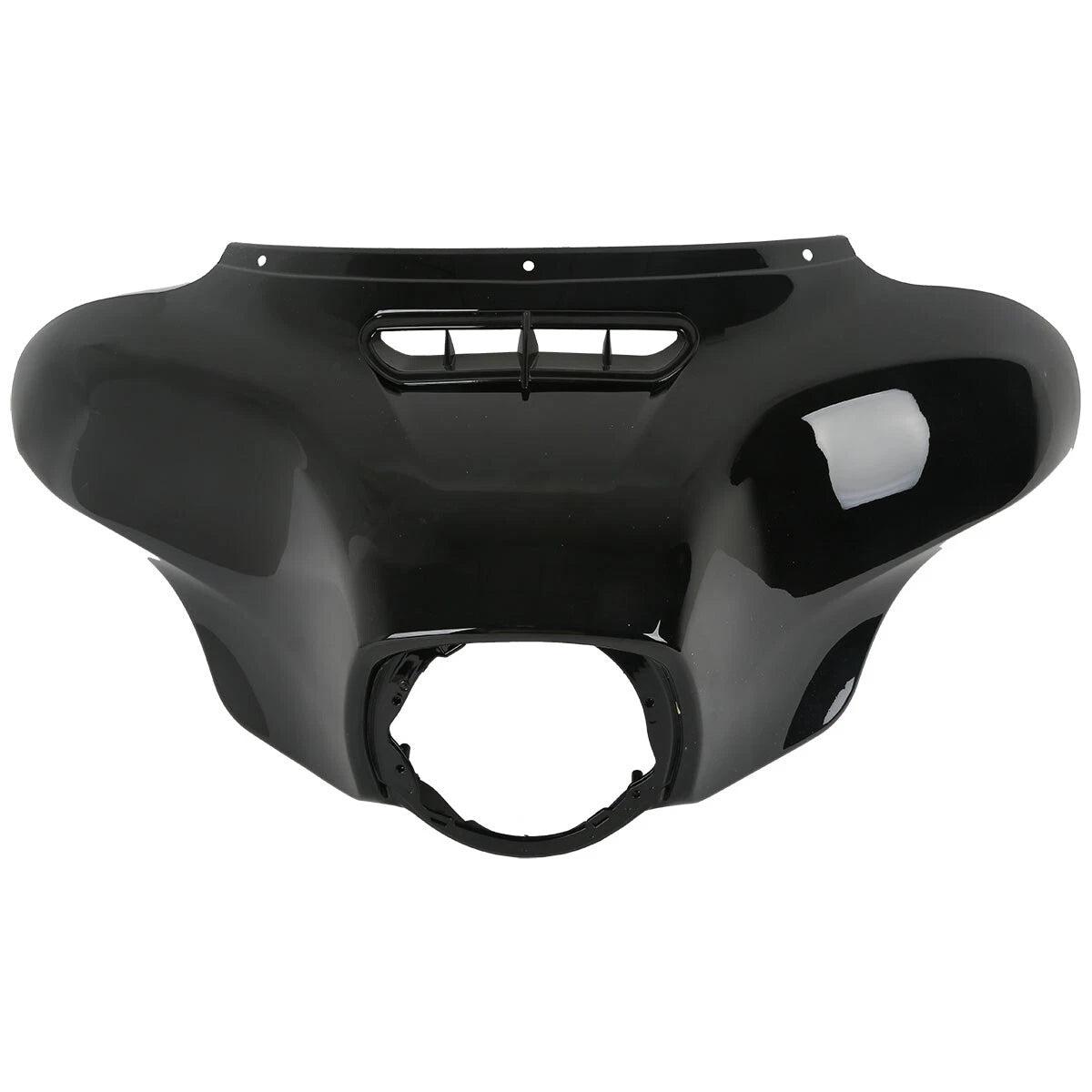 Front Upper Batwing Fairing for Harley Touring Street Glide (2014–2024) Black