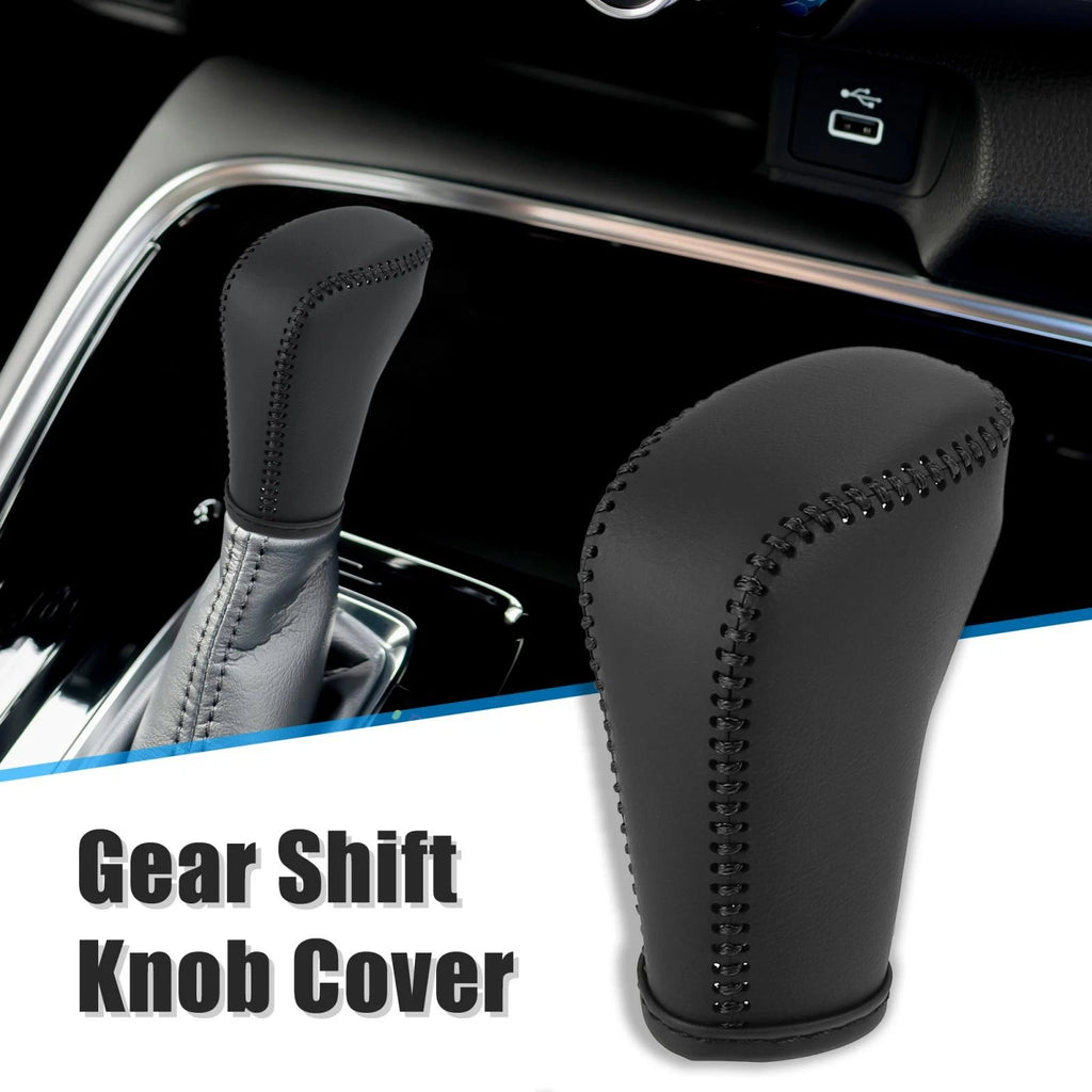 Black Gear Shifter Shift Knob Cover for Honda Accord (2018–2022)