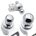 2" Adjustable Aluminum Tow Ball Hitch for Truck RV (2010–2023)