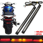 2X Amber LED Turn Signal Indicator Lights for Motorcycle (EXV)