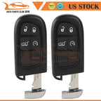 2 Key Entry Remote Fobs for Jeep Cherokee (2014–2019)