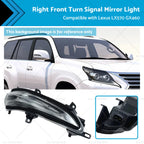 Right Front Turn Signal Mirror Light for Lexus GX460 LX570 (2013–2020)