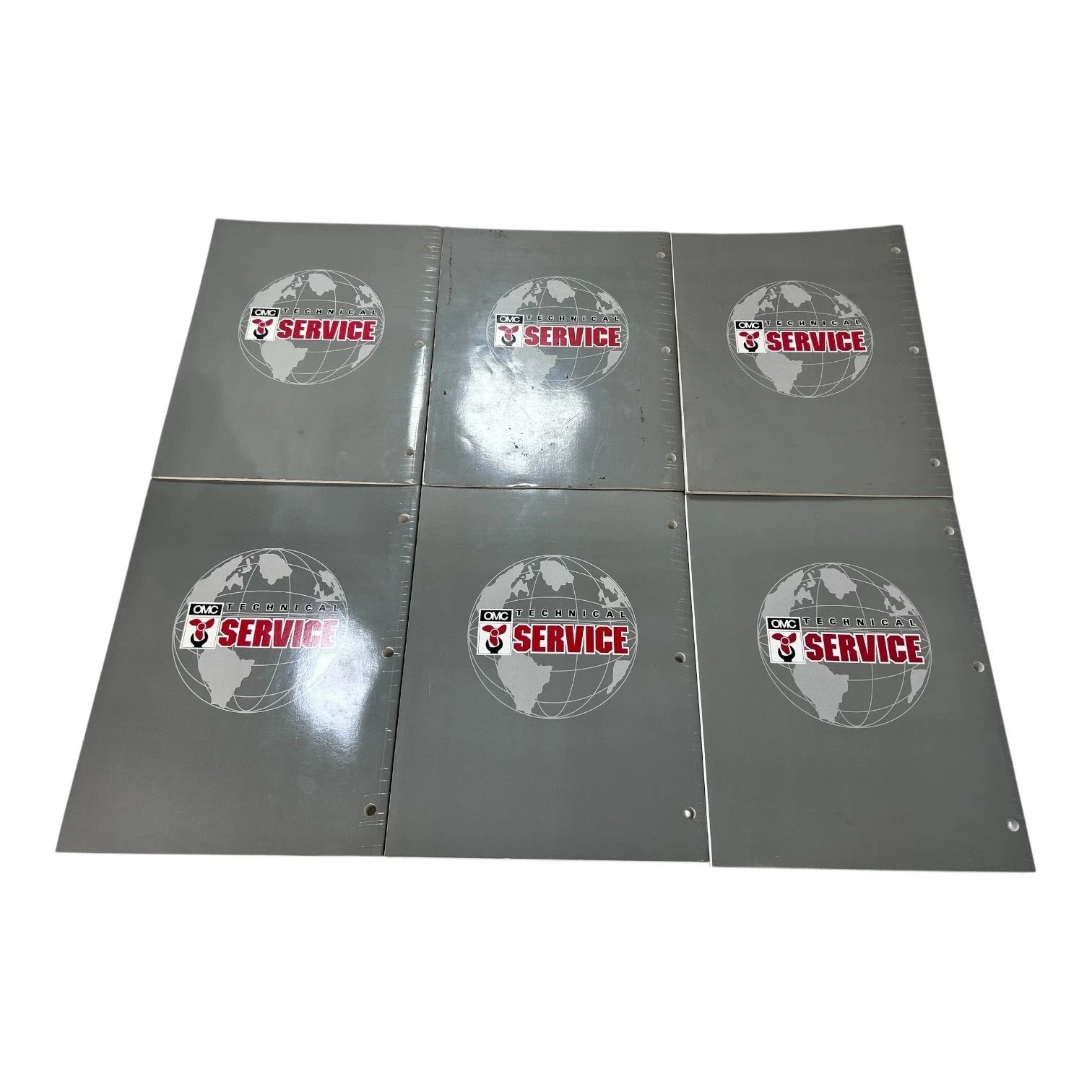 Set of 6 Service Manuals for Johnson 2000 SS (2000–2000) - 787058