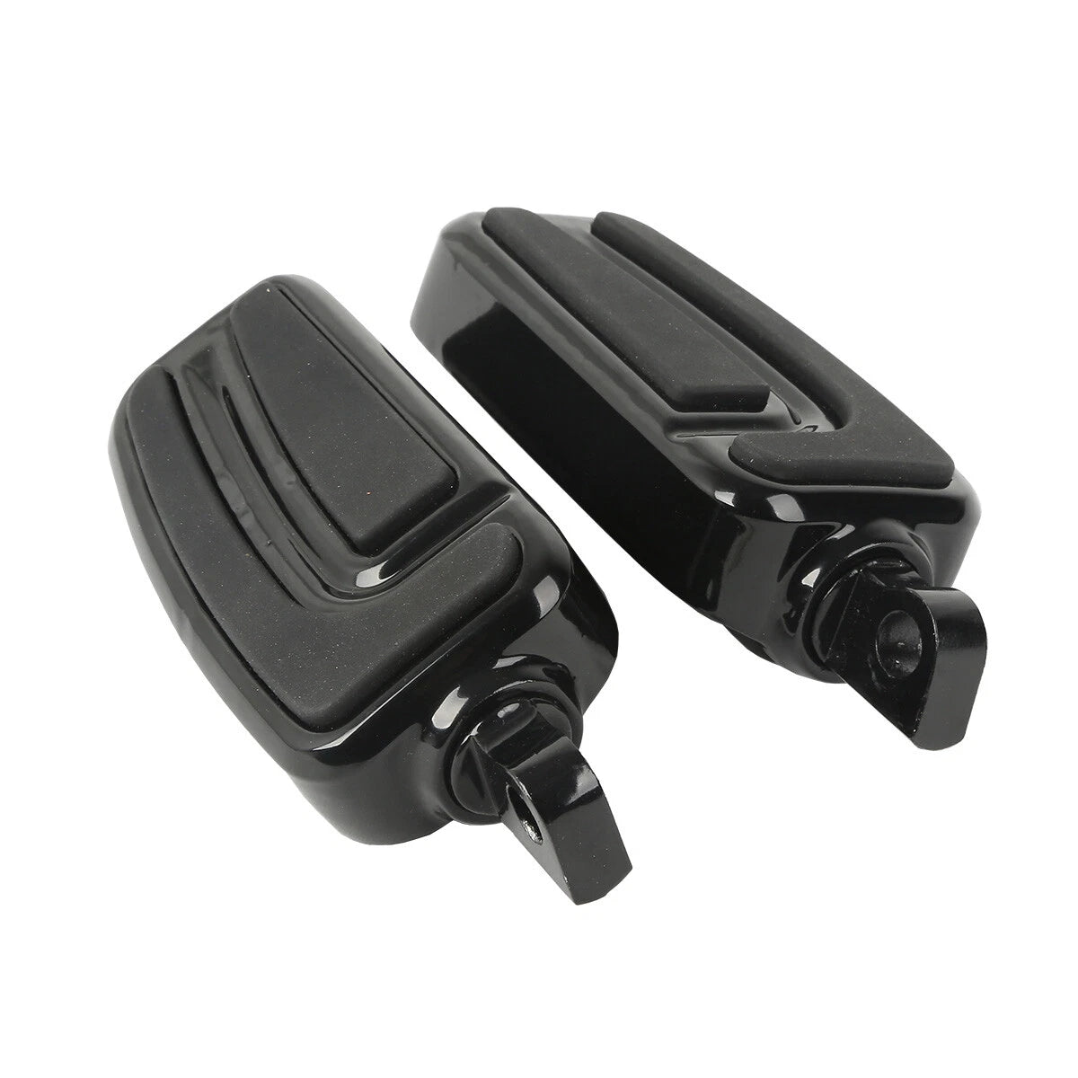 10mm Male Mount Footpegs for Harley Touring Road King Glide (Universal)