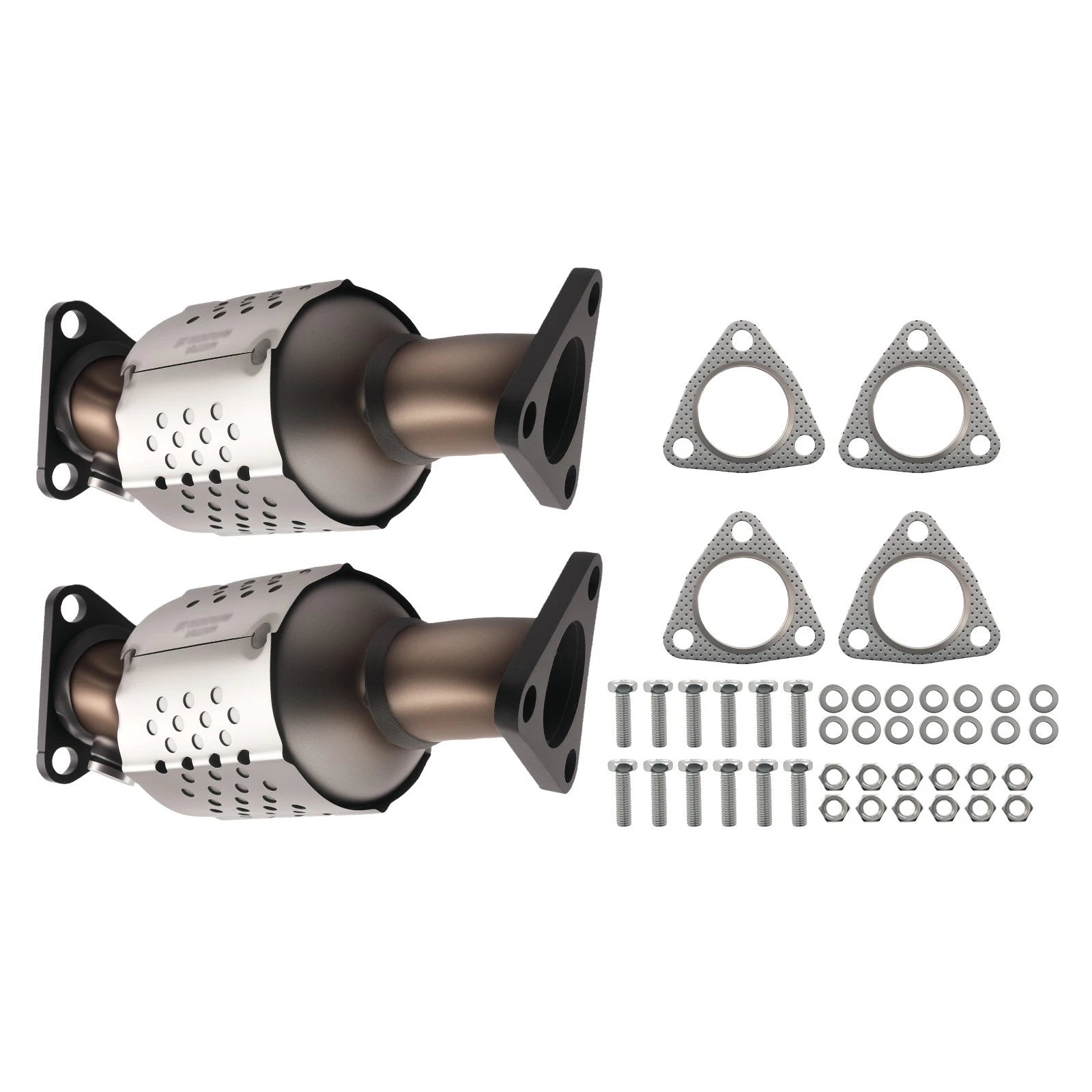 2x Front Catalytic Converters for Nissan Frontier Xterra (1999–2004)