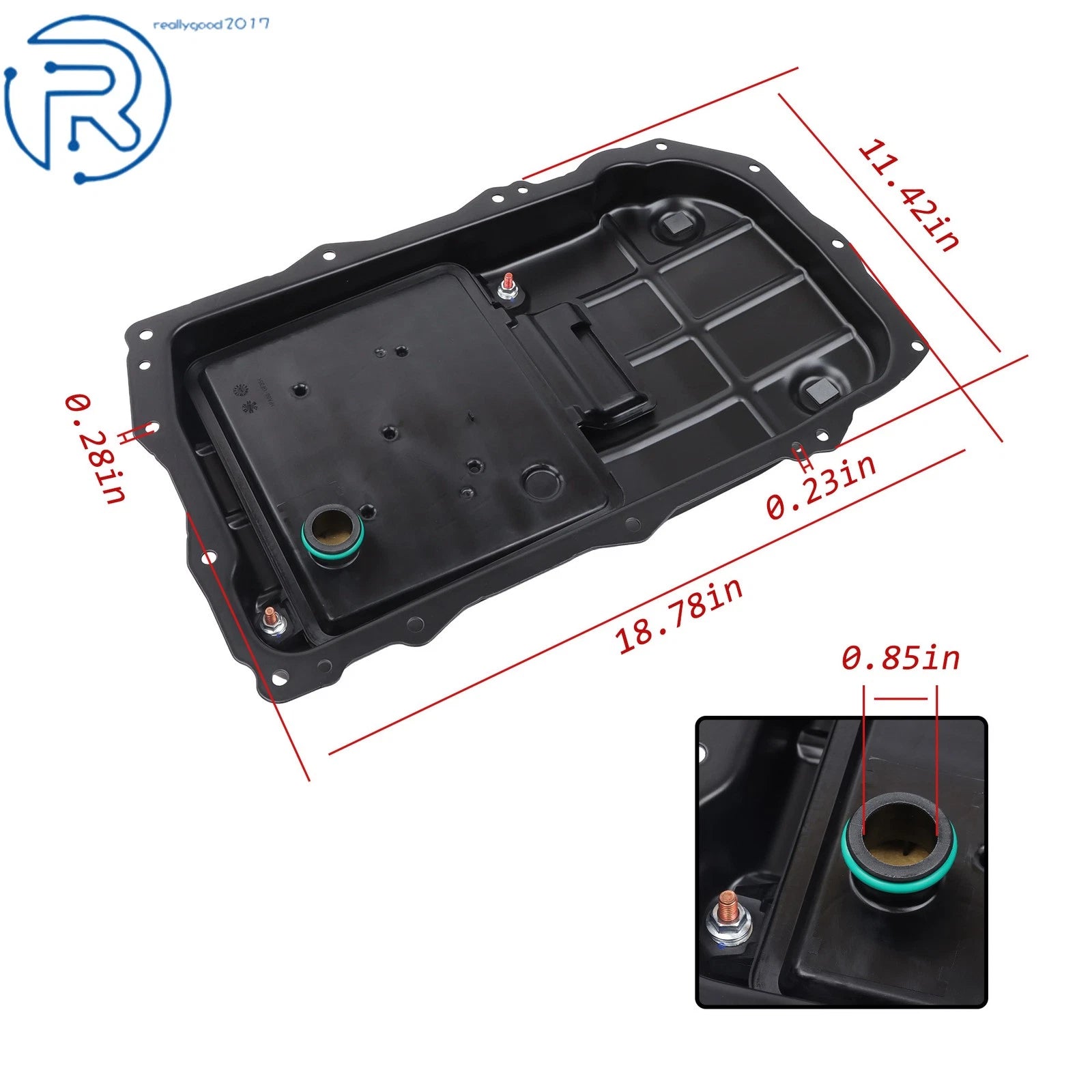 Transmission Oil Pan for Jeep Wrangler JL (2018-2023)