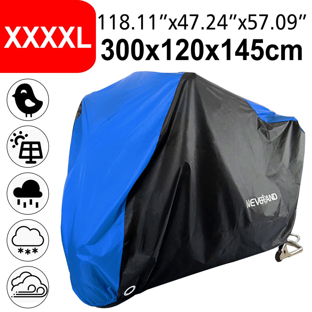 Motorcycle Cover for Harley Electra Glide (XXXXL) Waterproof UV Protection