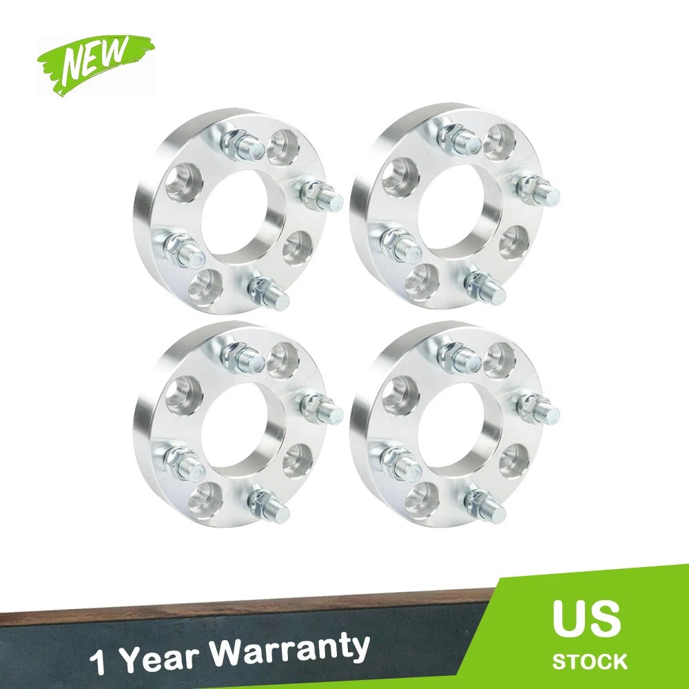 Set of 4 Wheel Flanges for Make Model (YYYY–YYYY) 1" 4x101.6mm