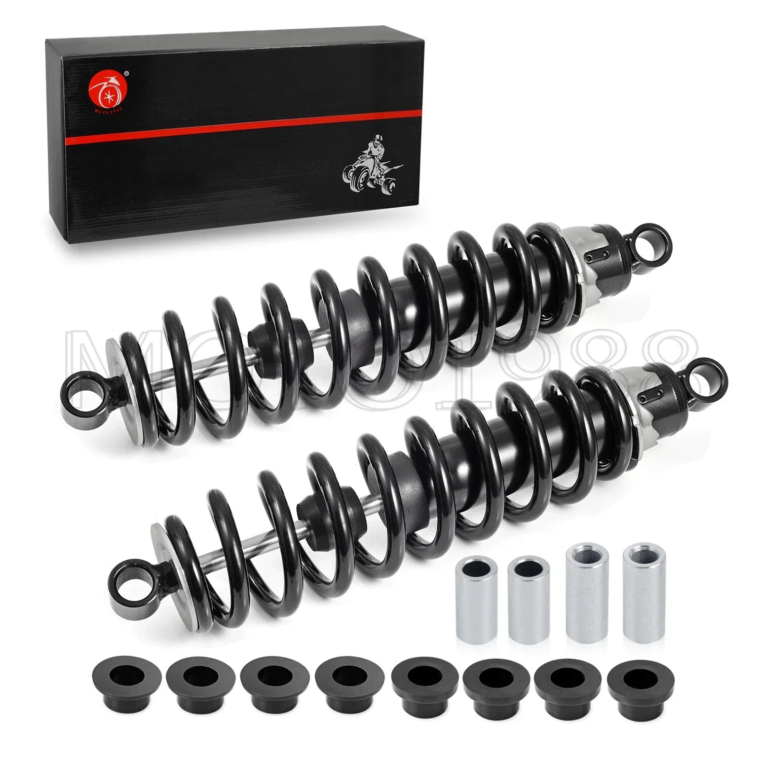 2 x Rear Shocks for Polaris Ranger 500 700 XP/Crew (2005–2014)