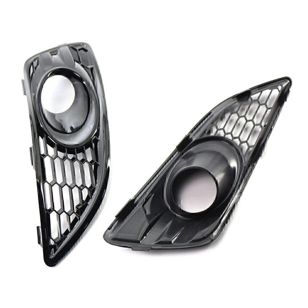 ABS Front Bumper Grilles Fog Light Covers for Ford Fiesta (2012-2016)