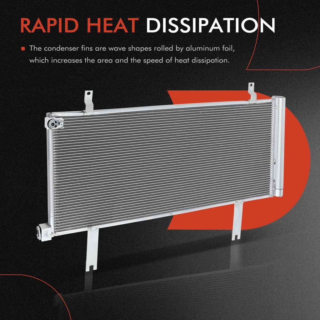 A/C Condenser with Receiver Drier for Honda Insight (2019-2021)