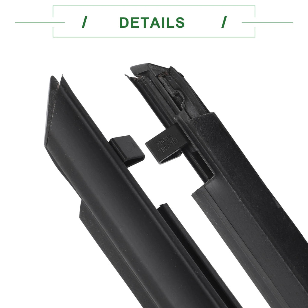 1pc Rear Left Window Seal No. 757400R060 for Toyota RAV4 (2020) Black