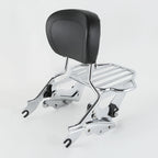Sissy Bar Luggage Rack Backrest & Docking Kit for Harley Touring Glide (2009–2013)