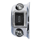 Chrome Clutch Bracket Switch ON/OFF for Harley Touring Softail Dyna