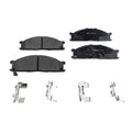 Front Brake Disc and Pad Kit for Nissan Frontier (1998–2004) Semi-Metallic