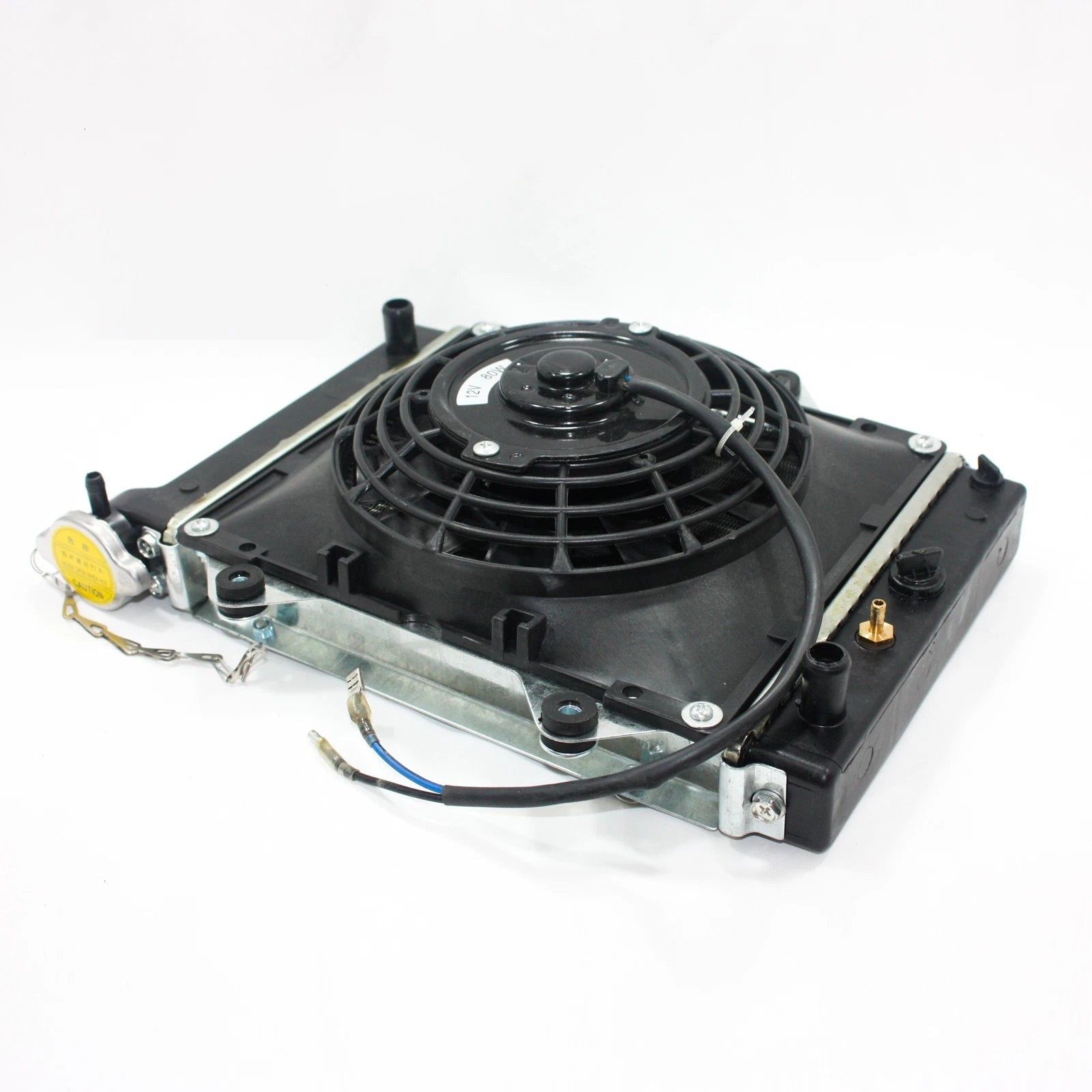 Water Cooled Radiator Cooler + Fan for 150cc 200cc 250cc PIT Quad ATV