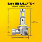 H10 LED Headlight Bulbs Kit for AUXITO (60000LM)