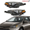 Pair Headlights for Toyota Corolla (2017–2019) LH+RH