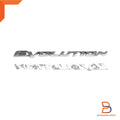 Chrome Tailgate Badge Emblem for Mitsubishi Lancer Galant (2002-2006)