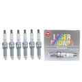 Set of 6 NGK Lasser Platinum Spark Plugs for Audi VW V6