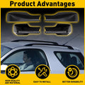 Roof Rack Cover Rail End Shell Cap for Toyota RAV4 (2001–2005)