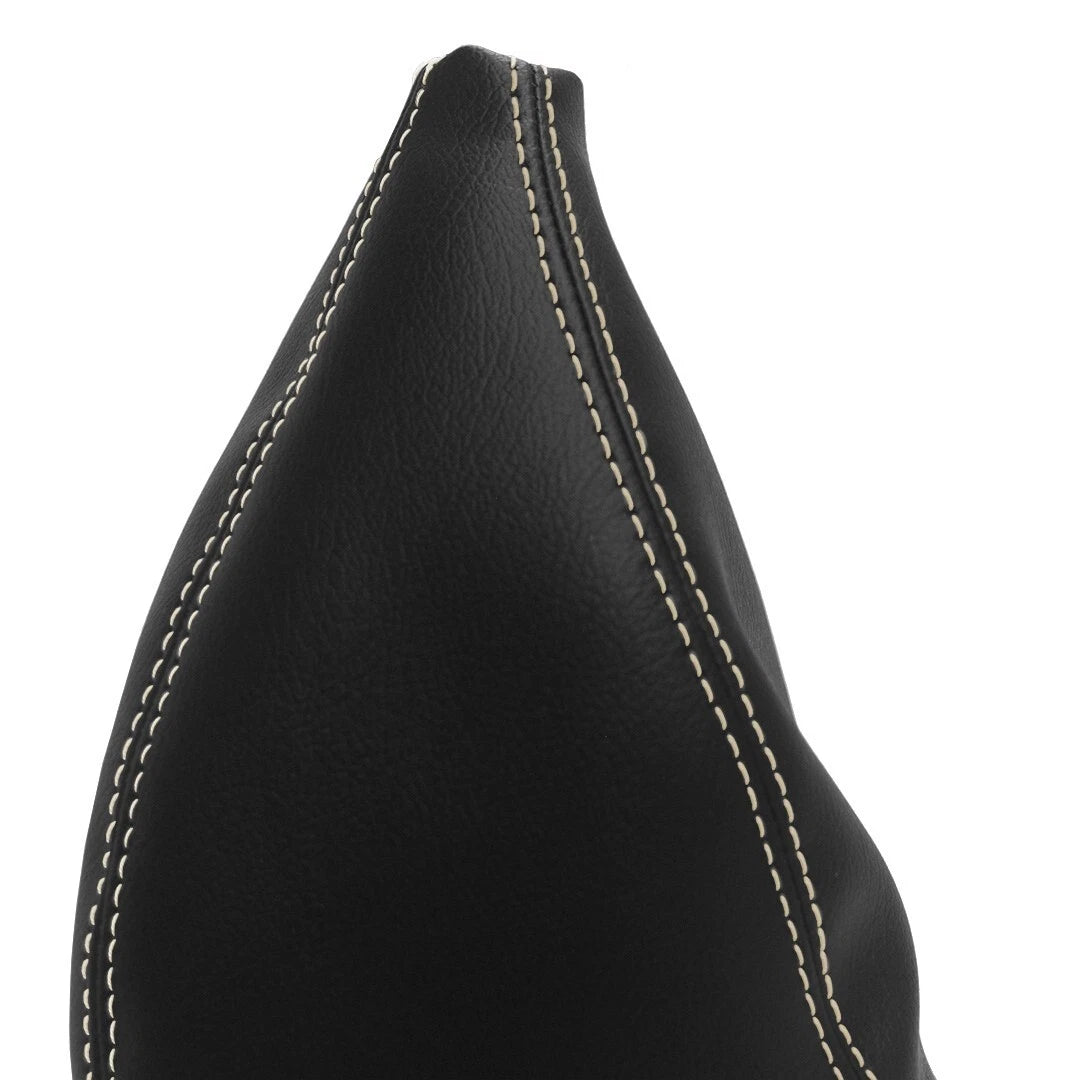 Manual Shift Boot for Jeep Wrangler (2011–2017) Beige Stitch