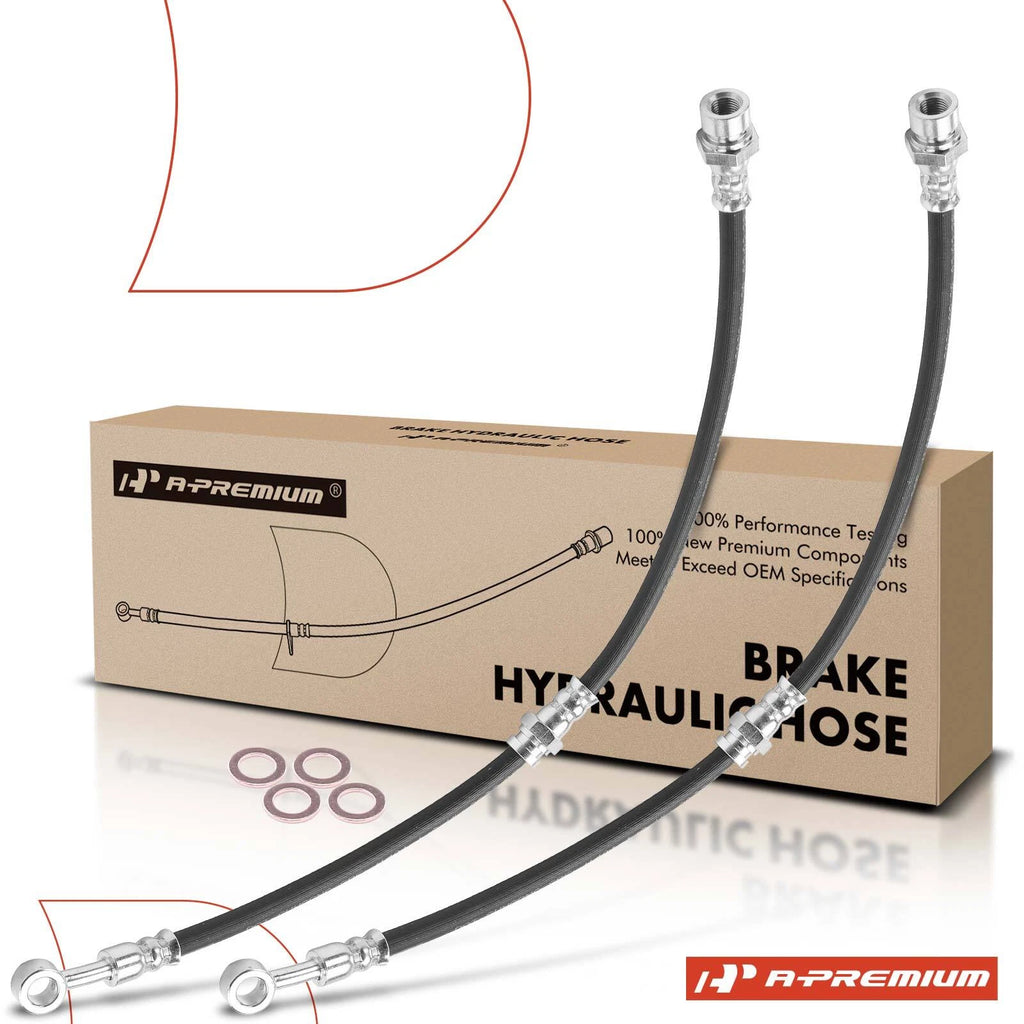 2X Front Brake Hydraulic Hose for Kia Rio (2002–2005)
