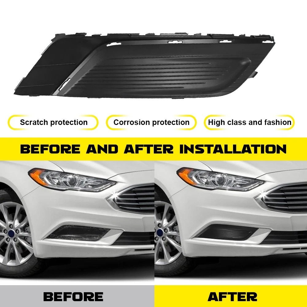 Fog Light Cover Bezel Grille for Ford Fusion (2017–2018)