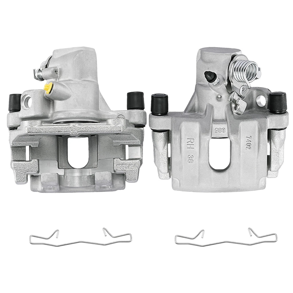 2X Rear Brake Calipers for Mazda 3 (2009–2013) 2.3L 2.0L 2.5L