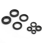 Complete Engine Oil Seal Set Kit x 8 for Yamaha DT 125 DT125 (1976–1981)