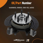 Rear RH Steering Knuckle Hub Assembly for Ford Explorer Mountaineer (2002-2005)