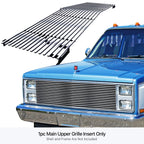 Stainless Billet Grille Insert for Chevy C/K Pickup/Suburban/Blazer (1981-1987)