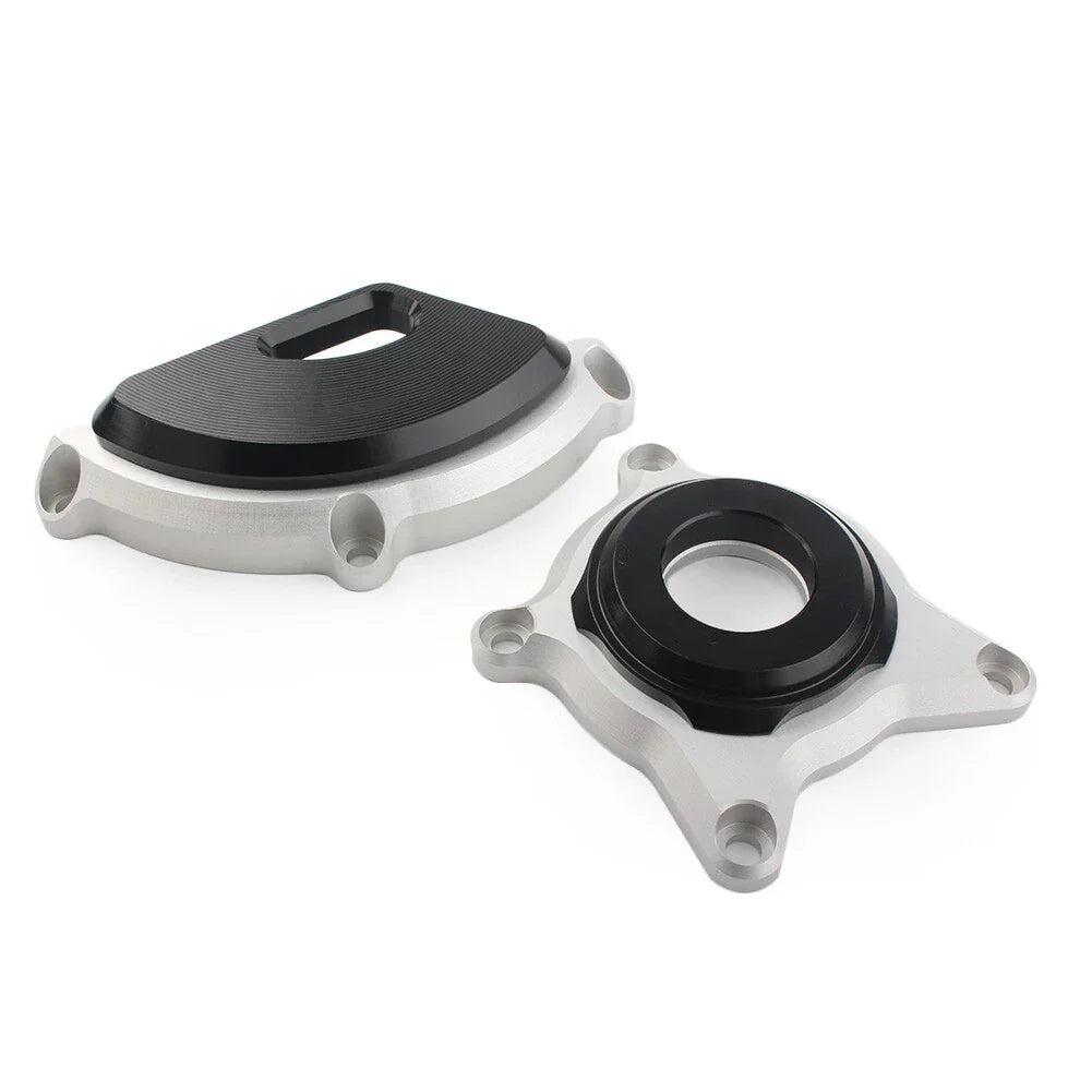 Black Engine Case Protector Cover for Kawasaki Z900 (2016-2019)