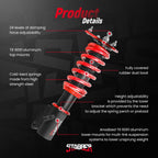 Coilovers for Subaru Impreza WRX (2002–2007) - 24 Way Damper Suspension