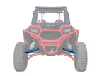 SuperATV High Clearance Upper A Arms for Polaris RZR XP Turbo (2016–2021) - Blue